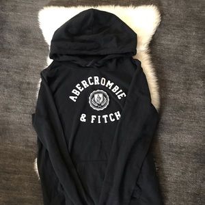 A&F hoodie ( dark blue)